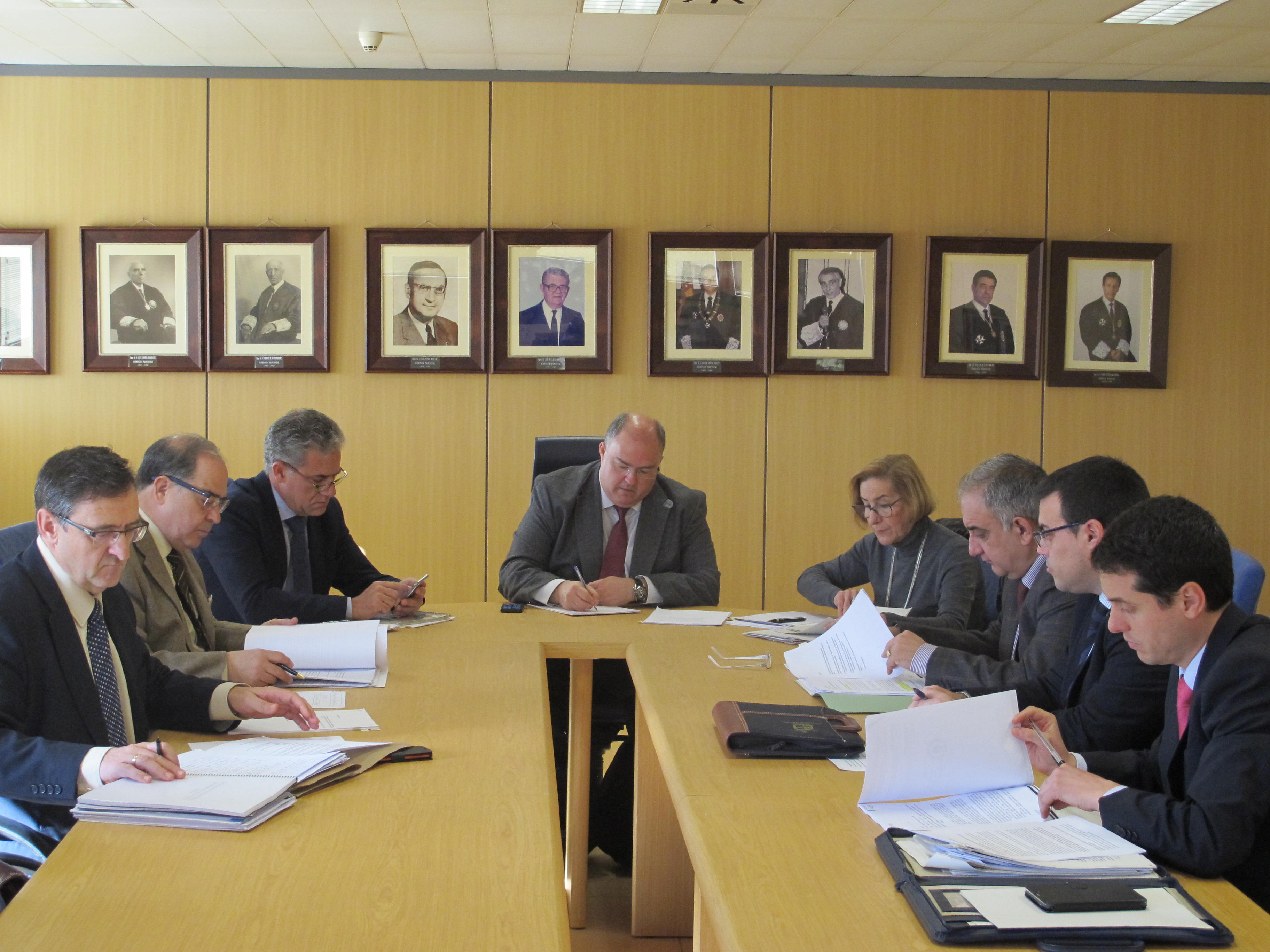 Fernando de Rosa De Rosa preside la reunión de la Comisión de Policía Judicial